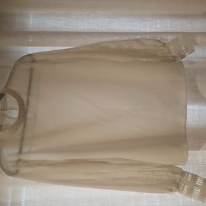 Shein size medium white with lace blouse